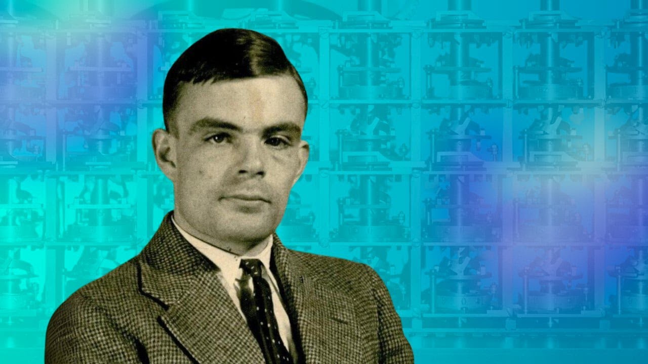 70 Celebra il 70° anniversario della scomparsa di Alan Turing, il genio perseguitato per la sua identità 💻