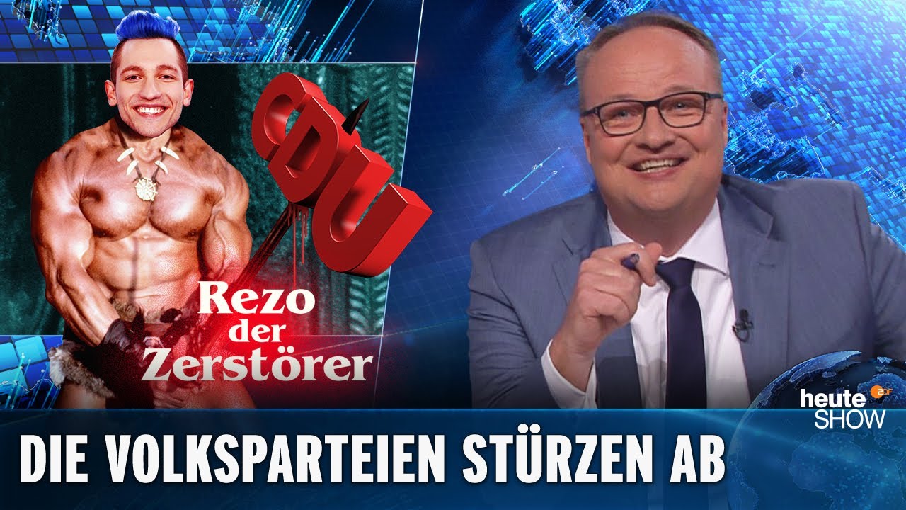 Europawahl: CDU & SPD verlieren stark | heute-show