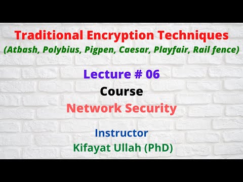 Encryption Techniques || Substitution and Transposition ||Caesar, Atbash, Polybius, Pigpen, Playfair