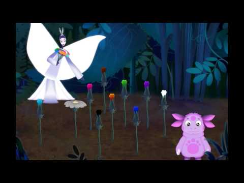 Лунтик учит английский язык 2 - цвета.