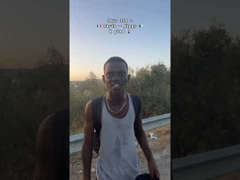 IL MARCHE 2j AVEC MOI JUSQU’A TESTOUR EN TUNISIE ! 🇹🇳