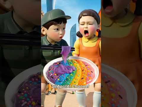 Squid Game AI Edible Slime ASMR #squidgame #squidgame2 #ai #asmr