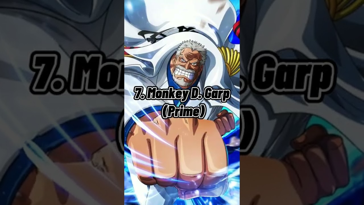 Top 10 Strongest Characters in One Piece 💥