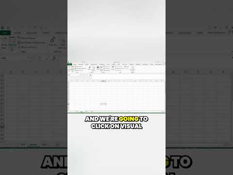 How to Very Hide worksheet in Excel