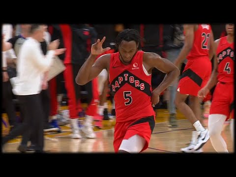 Immanuel Quickley goes FULL Skip To My Lou vs Lakers