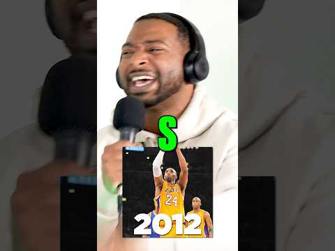 Every Version Of Kobe Bryant NBA Tier List! 🏀👀 #shorts