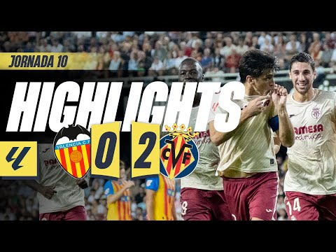 HIGHLIGHTS | VALENCIA 0-2 VILLARREAL | LALIGA
