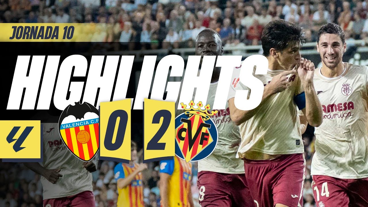 Villarreal Dominates Valencia 2-0 in Intense La Liga Derby ⚽