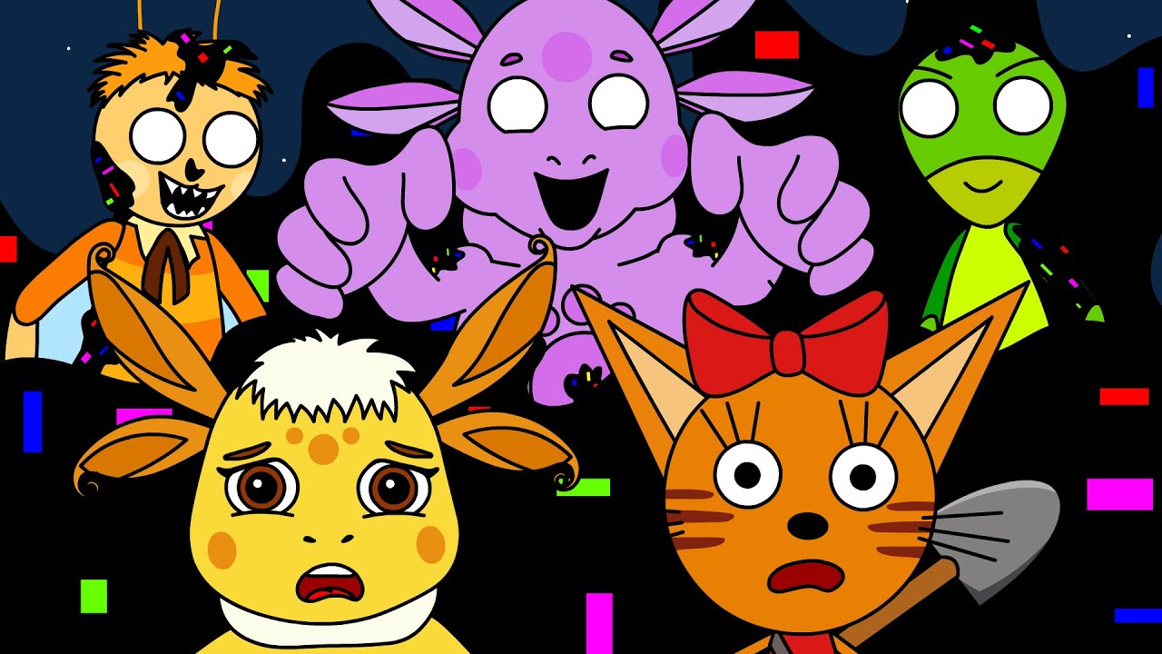 Злой Лунтик.EXE и Глитч: Все серии 🧟‍♂️