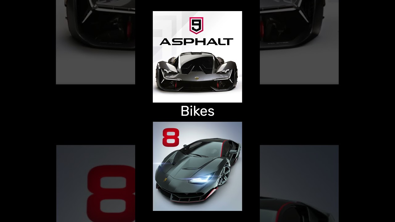 Asphalt 9 vs Asphalt 8: Game Comparison 🚗