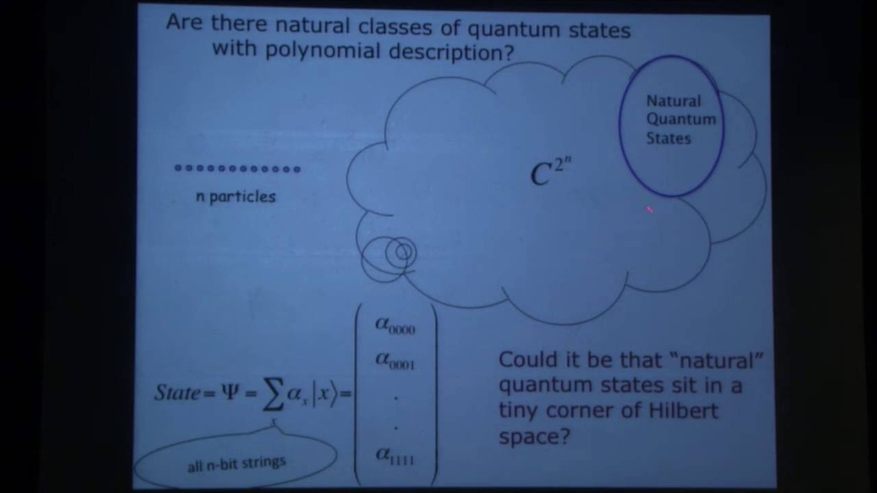 Understanding Area Laws and Quantum State Complexity with Umesh Vazirani 🔍