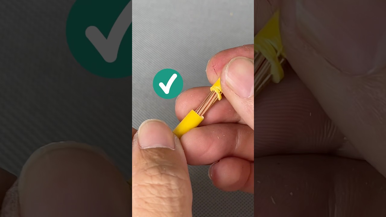 Quick & Easy Trick to Strip Wire Insulation Like a Pro ⚡