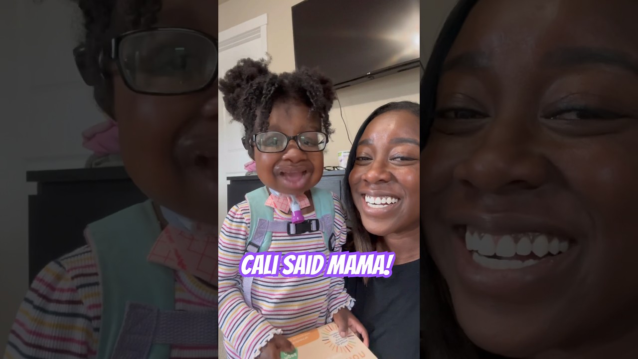 Cali Says 'Mama' for the First Time! 🎉