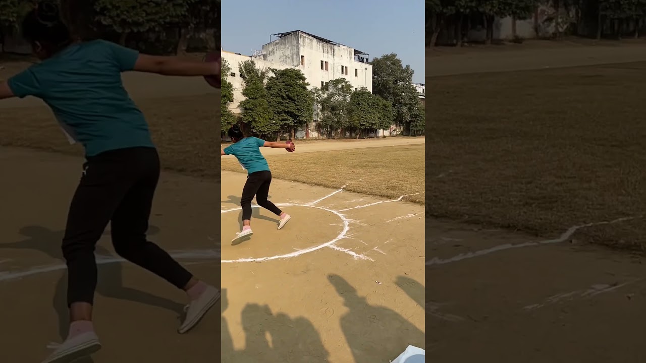 Girls Discus Throw | Exciting Athletic Performance