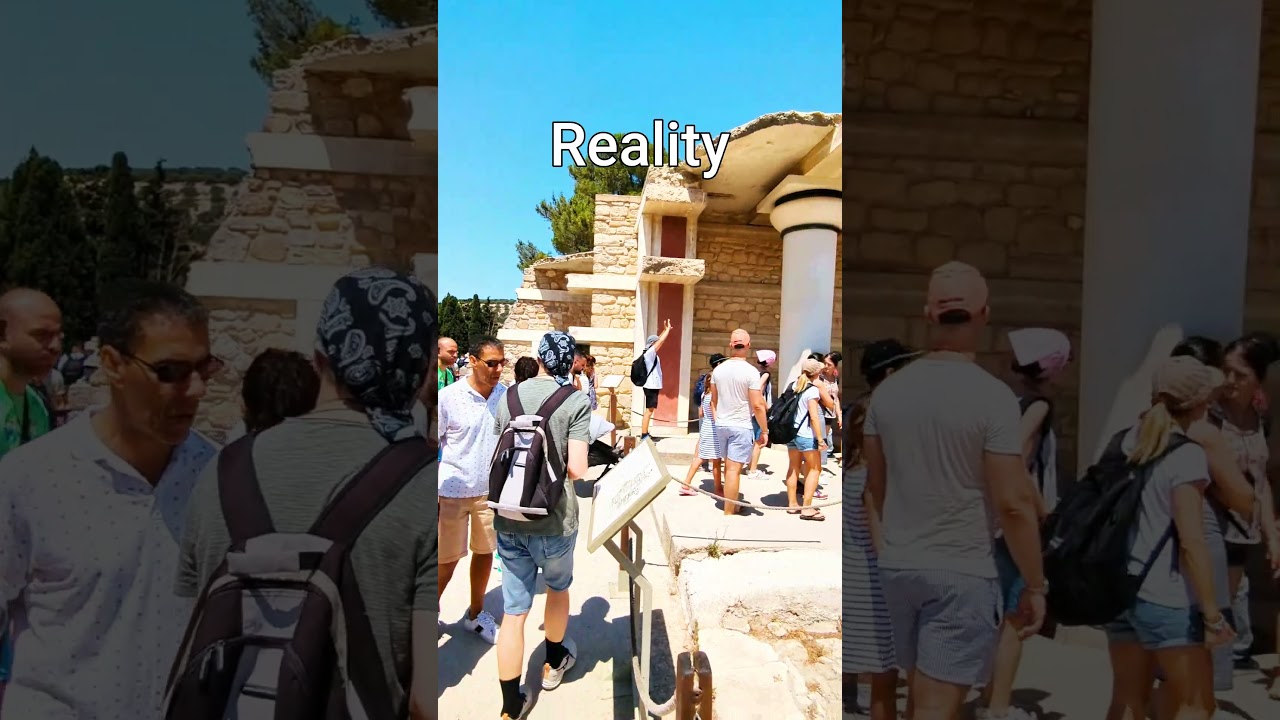 Knossos Palace: Instagram vs Reality 🏺