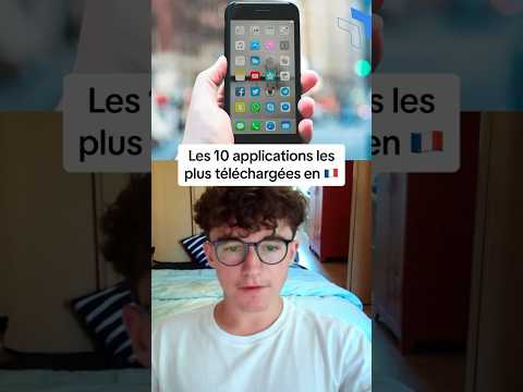 Les 10 applications les plus téléchargées en France 📱 #application #applications #classement
