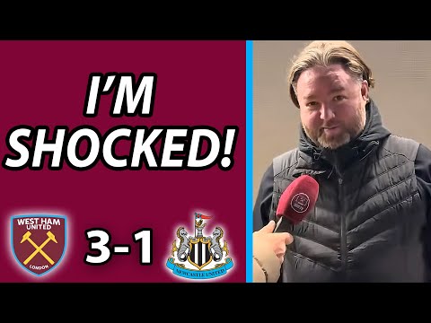 "I'm Shocked!" (Marshy) West Ham 3-1 Newcastle