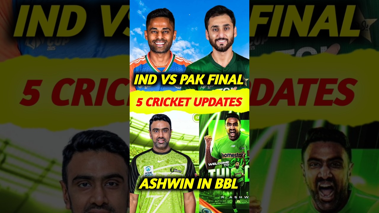 5 🔥 India vs Pakistan Final: 5 Must-Know Cricket Updates!