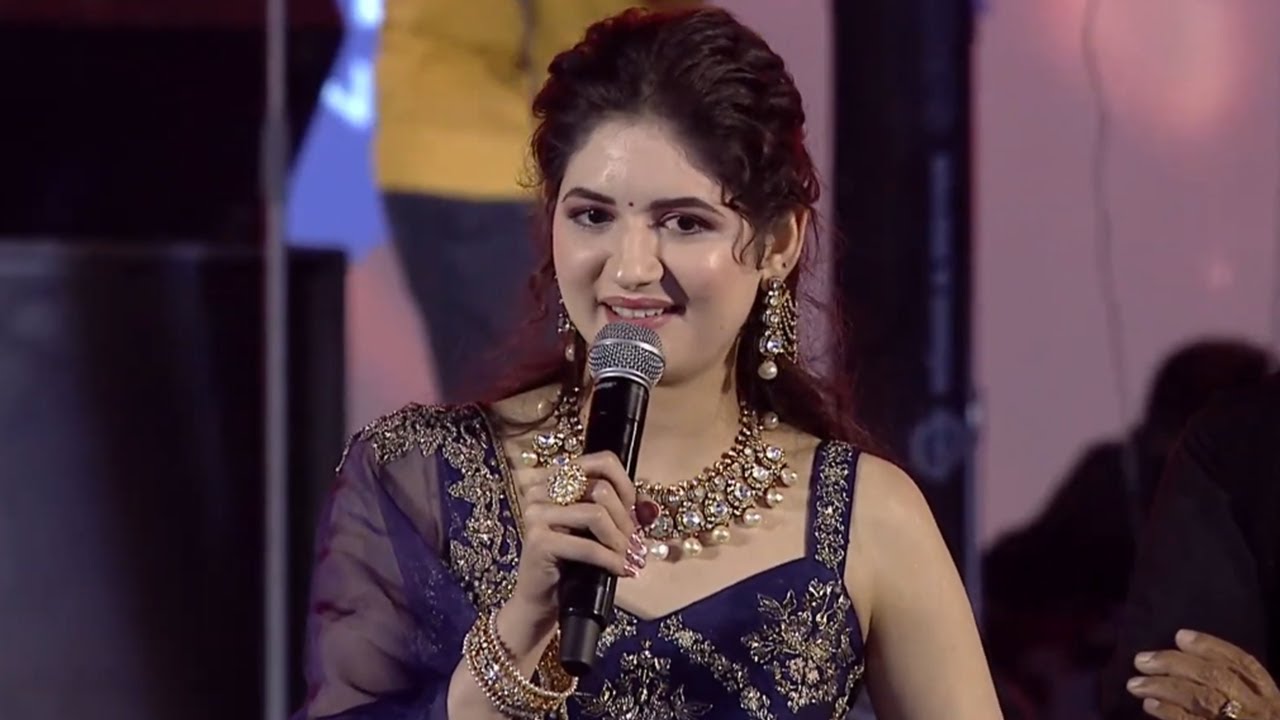 Actress Harshaali Malhotra Speech at AKHANDA 2 Pre Release Event | Nandamuri Balakrishna