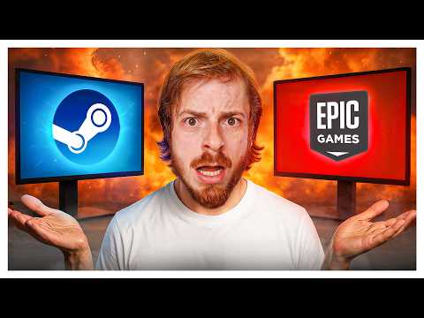 La GUERRE entre STEAM et EPIC GAMES !