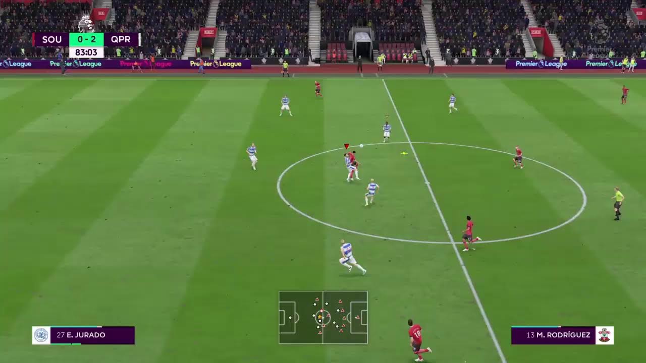 QPR 2030-31 Premier League Match 11 vs. Southampton
