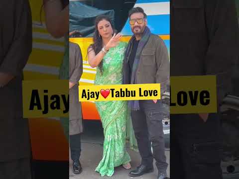 Beautiful Love Story😍Ajay❤️Tabbu😍How Lovely They Look Together🥰#shorts#ajaydevgan#tabbu#viral