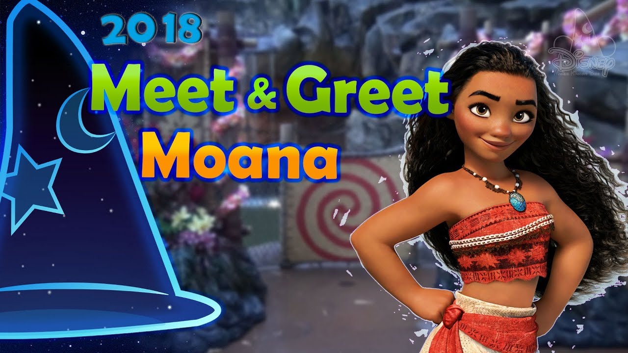 Moana Meet & Greet at Hong Kong Disneyland 🌺