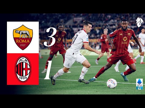 João Félix segna nella sconfitta dell'Olimpico | Roma 3-1 AC Milan | Highlights Serie A