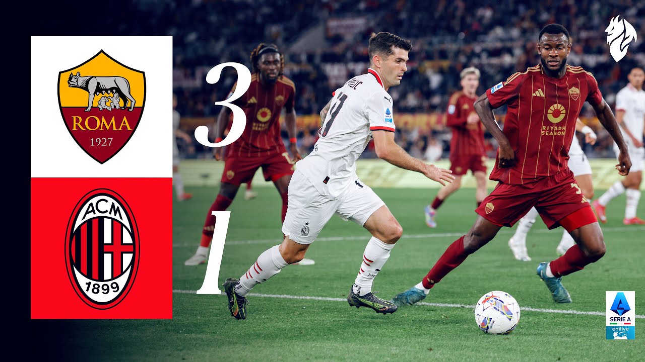 Roma 3-1 AC Milan: João Félix Scores in a Thrilling Serie A Match ⚽