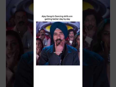 Ajay Devgn's Dancing skill #bollywood #sonofsardar #ajaydevgan #mrunalthakur