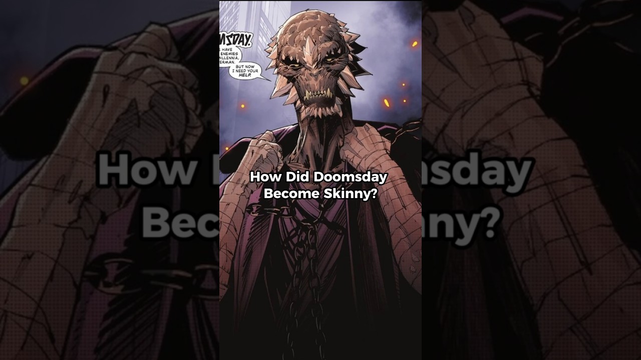 Doomsday's Surprising Weight Loss Secret Revealed! 💥 #shorts