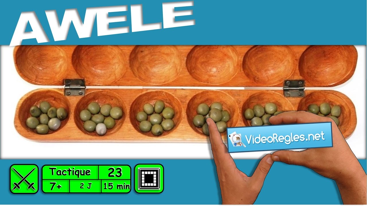 Règle vidéo du jeu Awele par Yahndrev 🎮