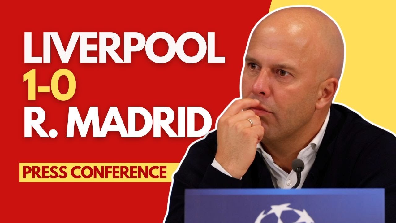 Liverpool 1-0 Real Madrid | Arne Slot Post-Match Press Conference