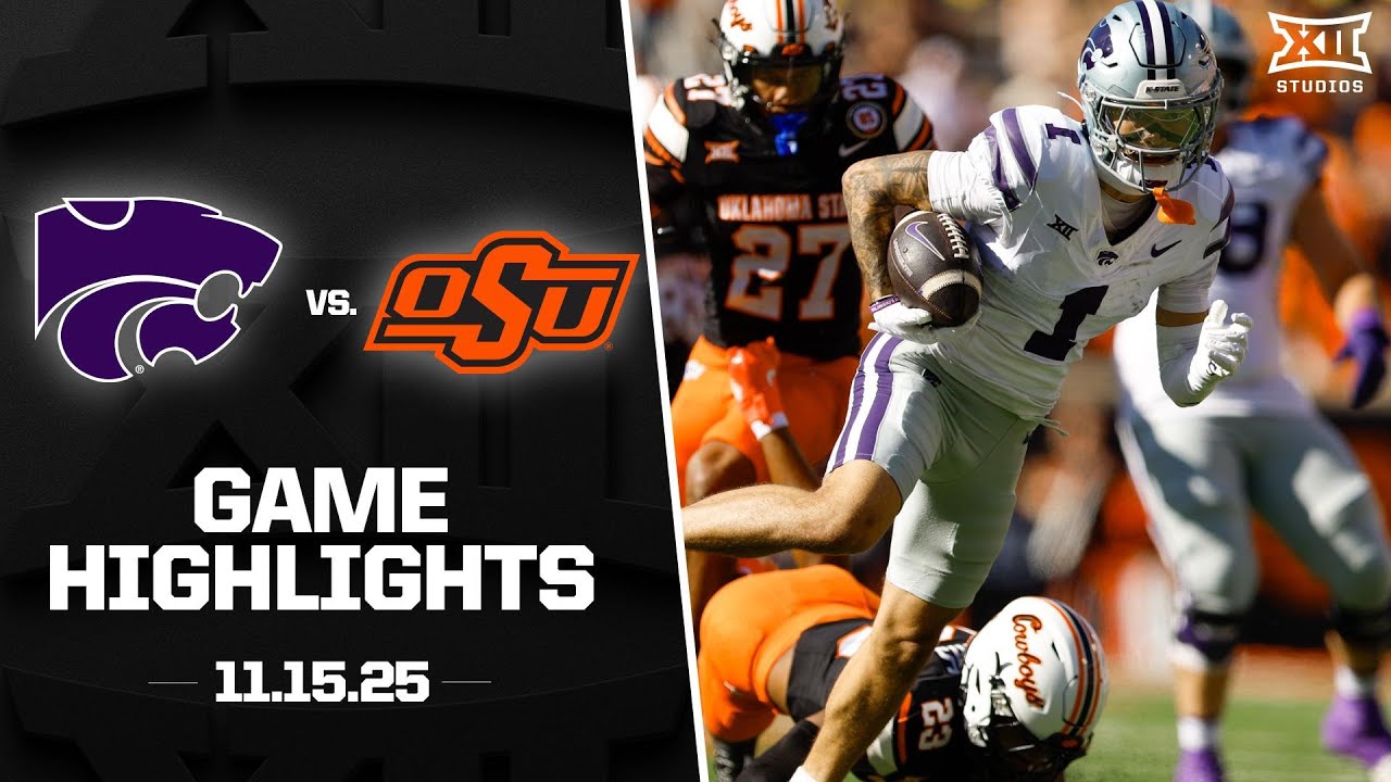 Kansas State Edges Oklahoma State 14-6 🏈