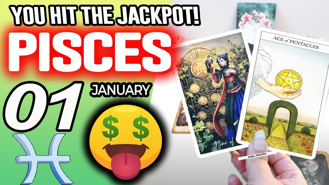 Pisces Jackpot! Daily Horoscope for Jan 1, 2026 ♓️