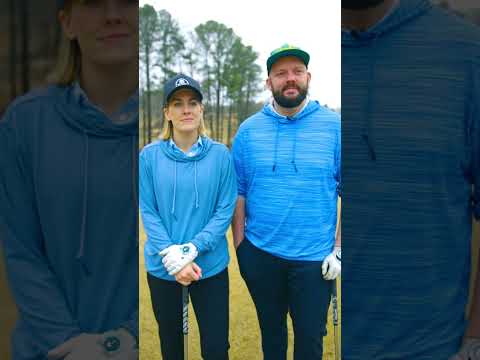 First Time Golfer Hits a Good Shot #golf