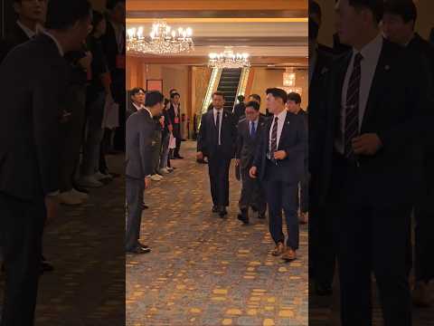 우원식 국회의장, 중앙일보 창간 60주년 기념식 참석 모습 #shorts #우원식 #홍석현 #중앙일보 #이재명대통령