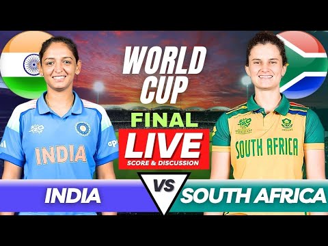Live INDW vs SAW WC Final | IND vs SA Women Live Match Today | India W vs South Africa W Live Score