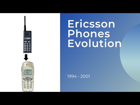 Ericsson Phones Evolution | 1994 - 2001