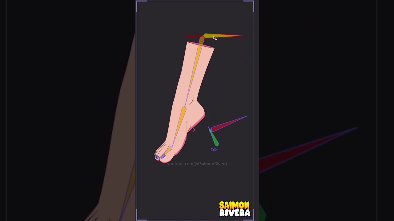 Master Foot Rigging in Moho PRO 14.3 🎨 | Quick Tutorial for Smooth 2D Animation