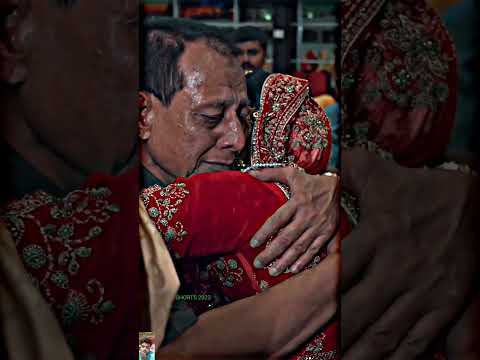 Father emotional 😭 at his doughter wedding bidai || #shorts #short #viral