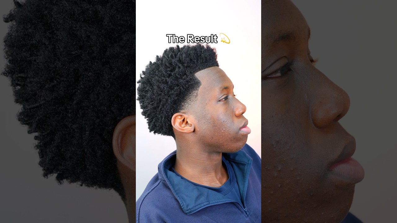 Mid Taper Afro Sponge Styling in Melbourne ✂️