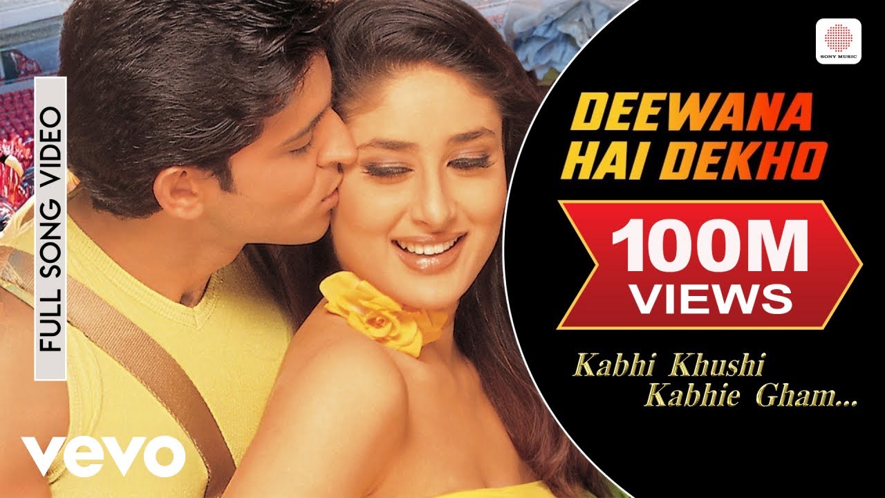 Deewana Hai Dekho Full Video | K3G & Hrithik 🎶