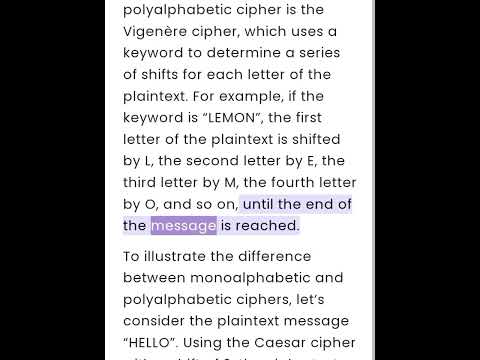 Monoalphabetic Cipher & Polyalphabetic cipher in Cryptography