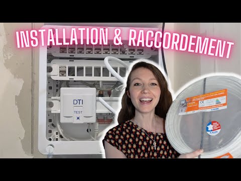 COFFRET DE COMMUNICATION - installation et raccordement - DTI, ADSL, Répartiteur TV, coaxial, RJ45