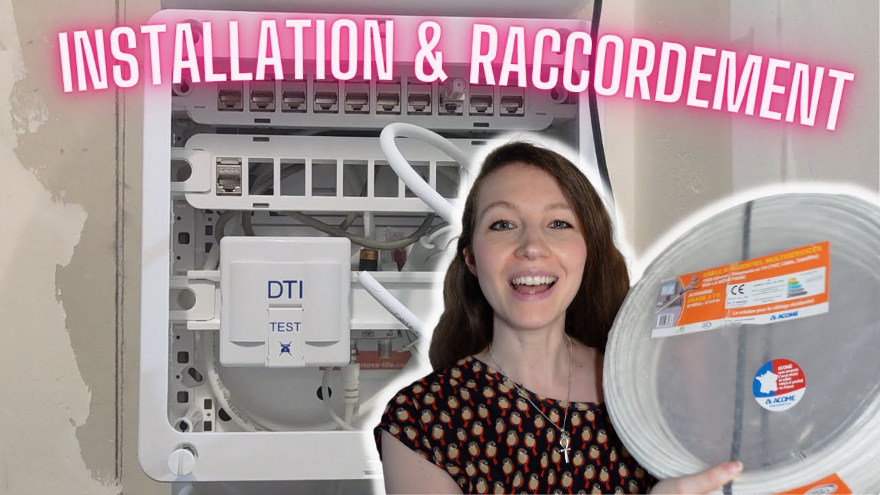 Installation du coffret de communication 📶