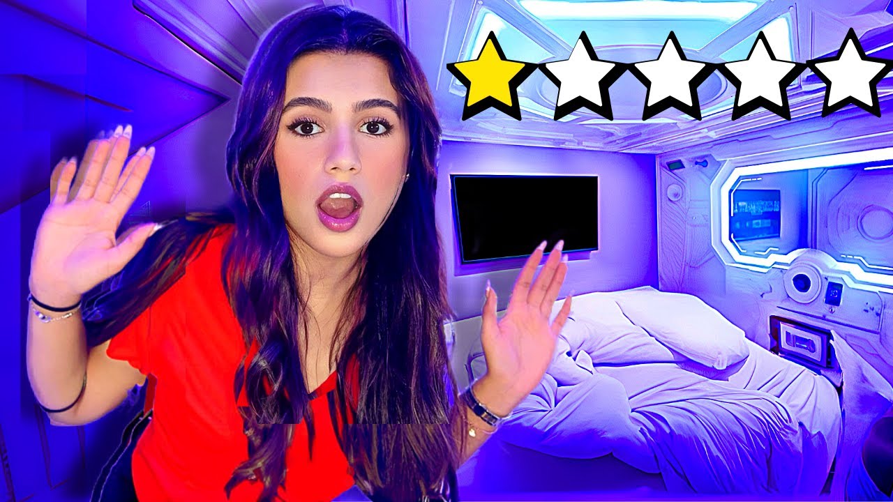 رحلة إلى أرخص فندق كبسولة بالعالم 😢