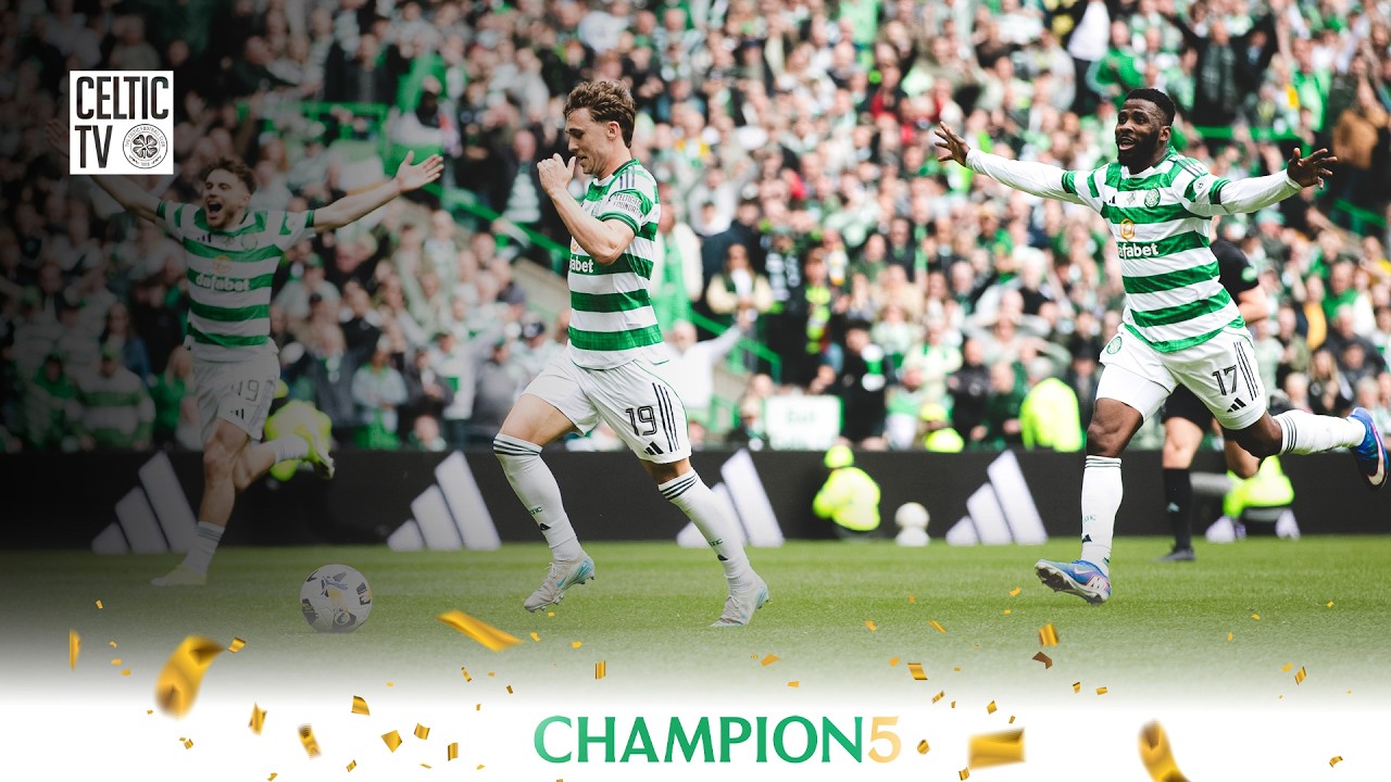 Celtic 3-1 Hearts | Unique Match Angle ⚽