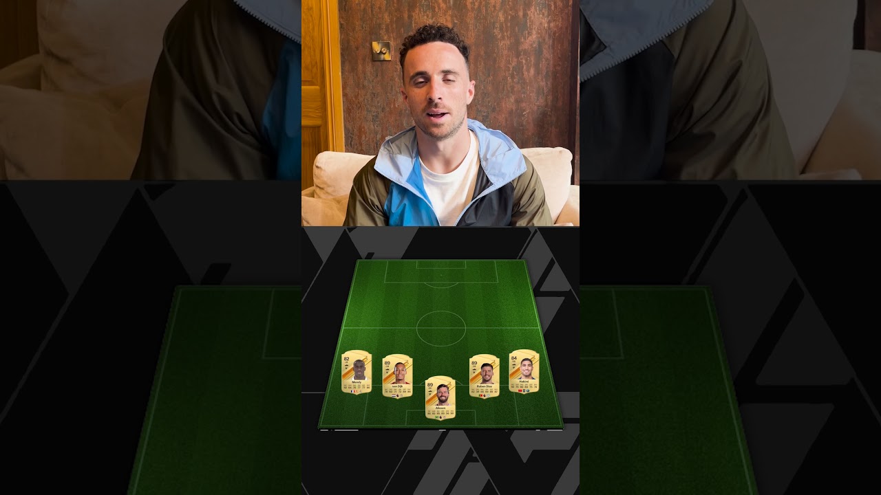 Diogo Jota's Ultimate Starter Squad in FC24! 🔥