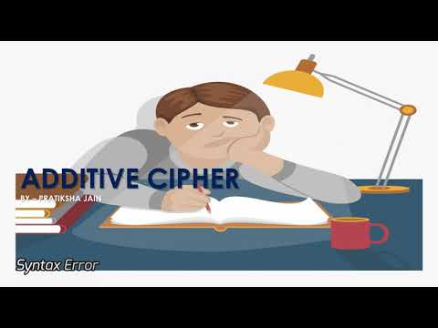 Additive Cipher Cryptography In Python | Shift Cipher | Encryption And Decryption | Mono-Alphabetic
